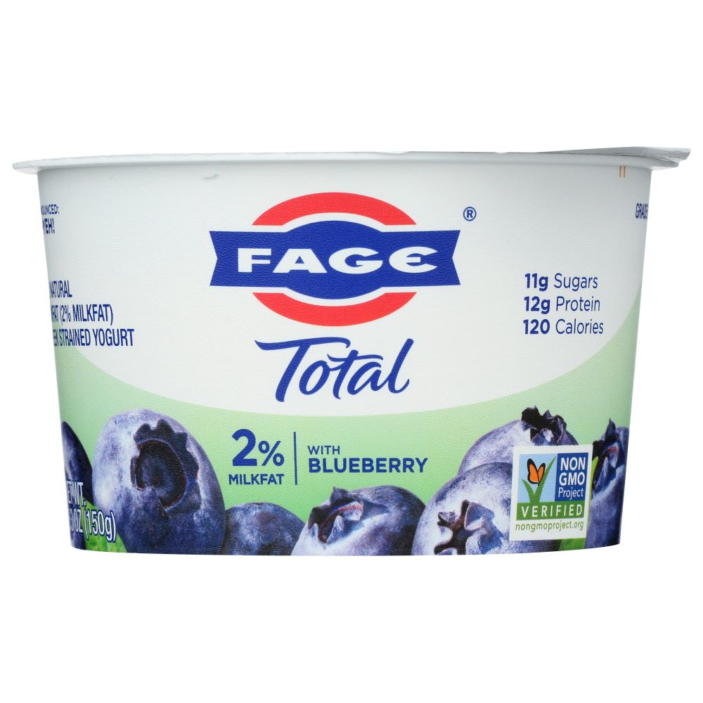 FAGE: Total 2% Blueberry Greek Strained Yogurt, 5.3 Oz - #tag1# - #tag2#