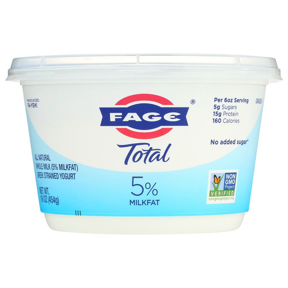 FAGE: Total All Natural Greek Strained Yogurt 5%, 17.6 oz - #tag1# - #tag2#