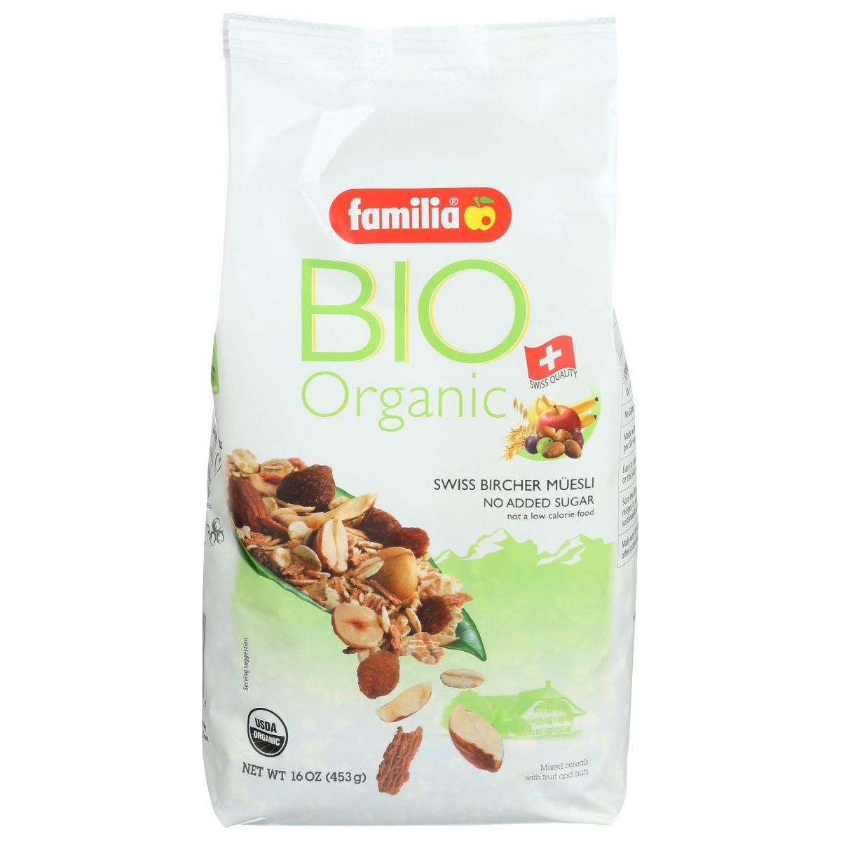 FAMILIA: Bio Organic Swiss Bircher Muesli, 16 oz - #tag1# - #tag2#