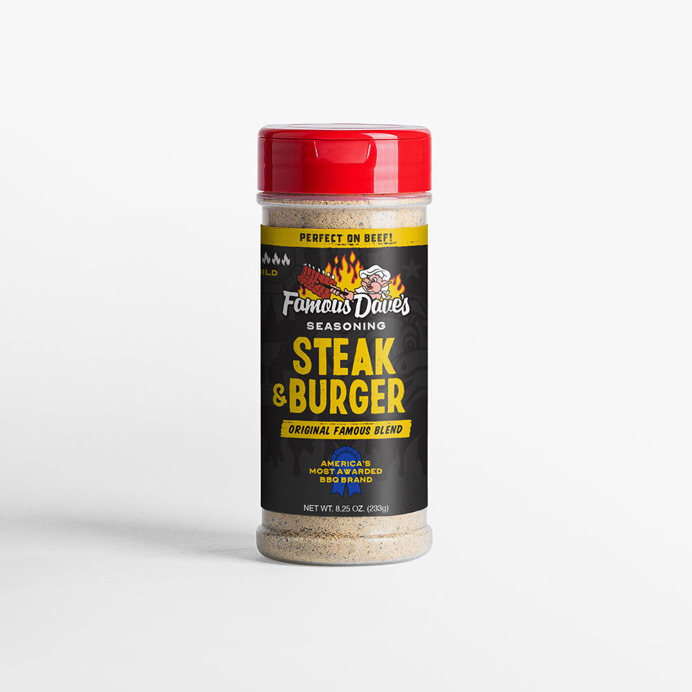 FAMOUS DAVES: Ssnng Steak Burger, 8.25 oz - #tag1# - #tag2#