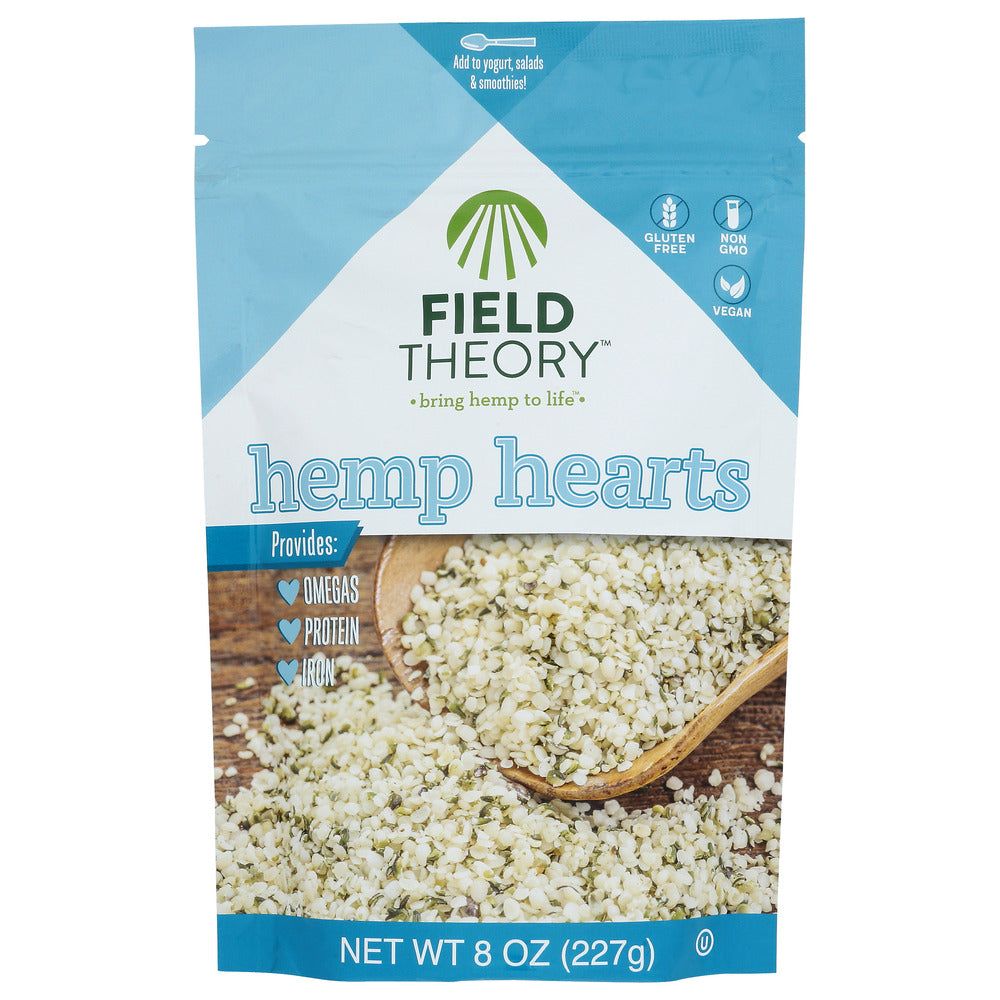 FIELD THEORY: Seeds Hemp Hearts, 8 OZ - #tag1# - #tag2#