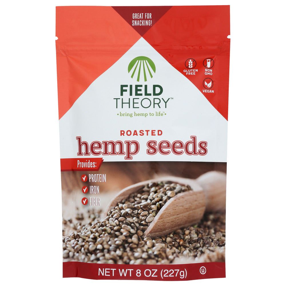 FIELD THEORY: Seeds Roasted Hemp, 8 OZ - #tag1# - #tag2#