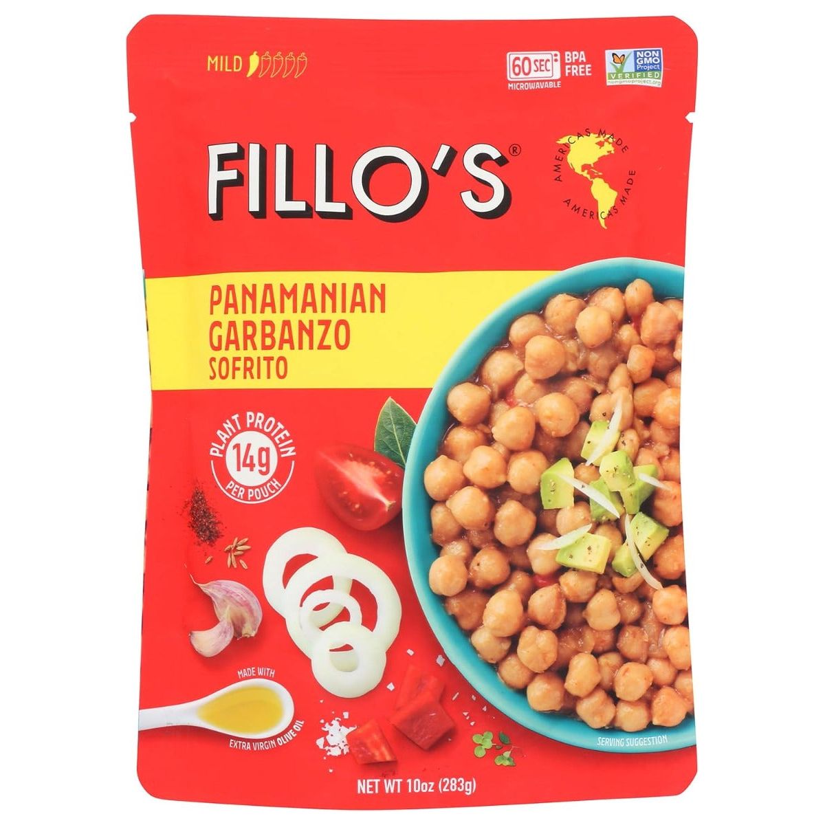 FILLOS: Beans Garbanzo Panamanian, 10 oz - #tag1# - #tag2#