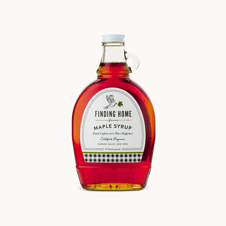 FINDING HOME FARMS: 100 Percent Certified Organic Maple Syrup Glass Bottle, 12 fo - #tag1# - #tag2#