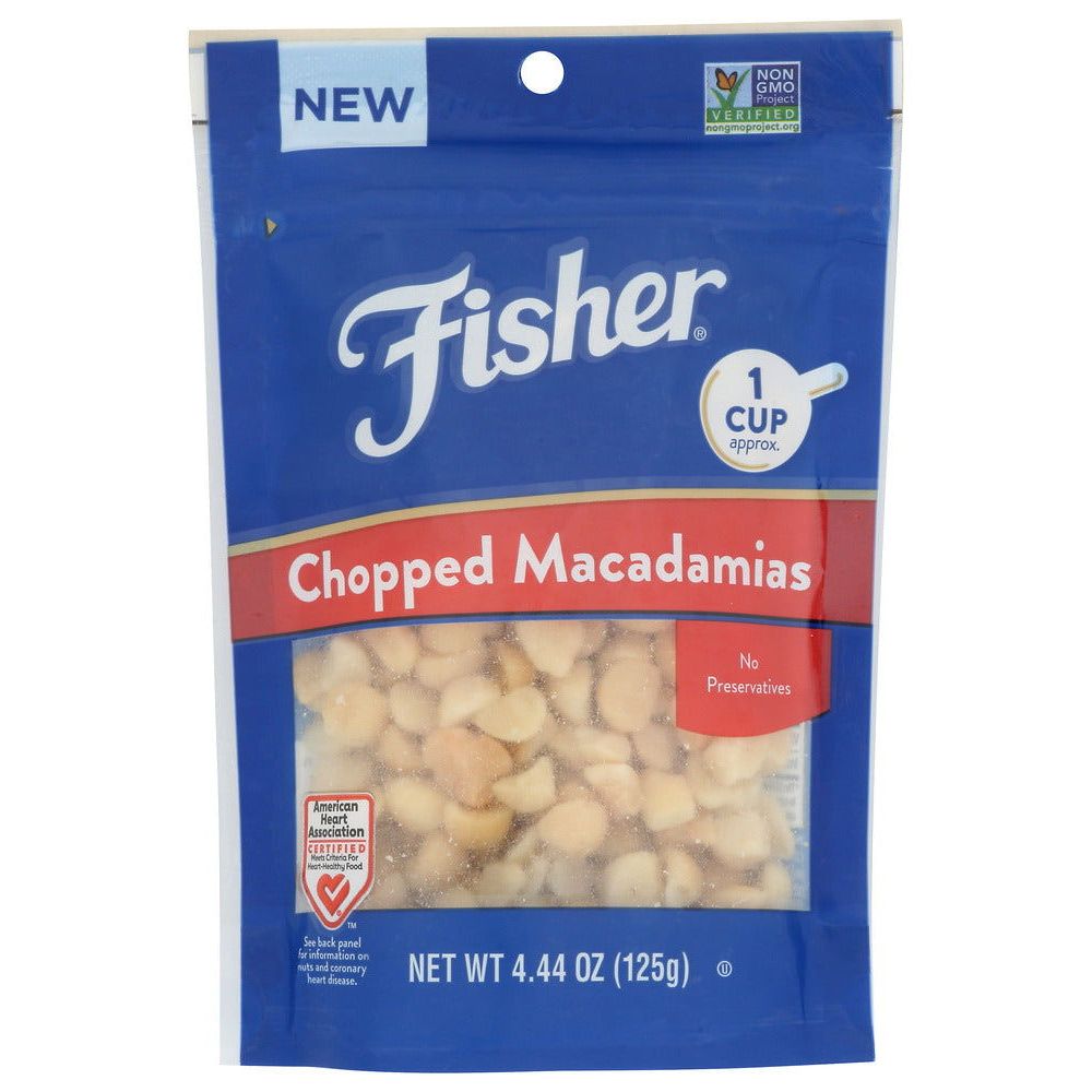 FISHER: Nuts Macadamia Chop, 4.44 oz - #tag1# - #tag2#
