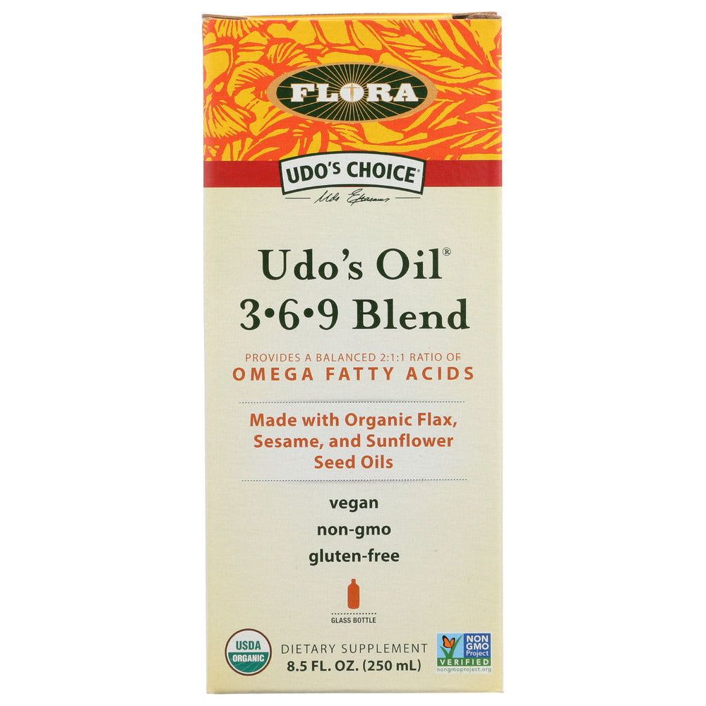 FLORA HEALTH: Udos Choice 369 Blend, 8.5 fo - #tag1# - #tag2#