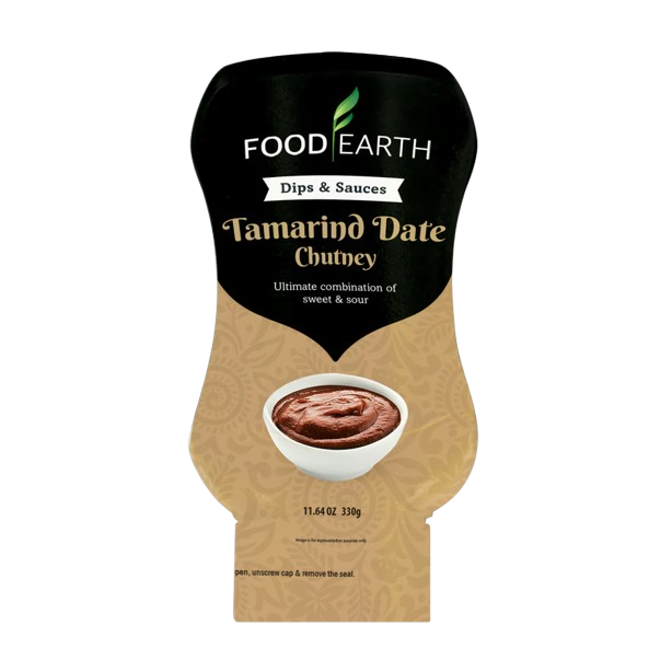 FOOD EARTH: Tamarind Date Chutney Dips and Sauces, 11.64 oz - #tag1# - #tag2#