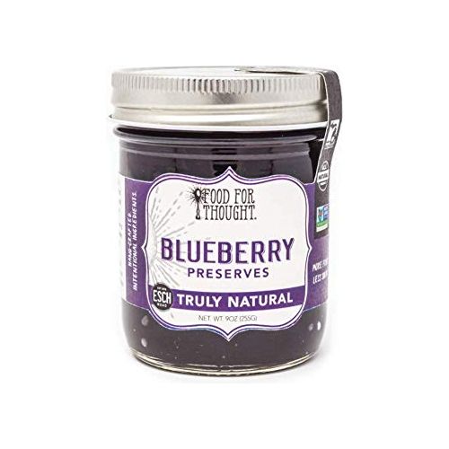 FOOD FOR THOUGHT: Preserves Blueberry Nat, 9 oz - #tag1# - #tag2#