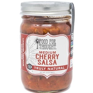 FOOD FOR THOUGHT: Salsa Medium Cherry, 13 oz - #tag1# - #tag2#