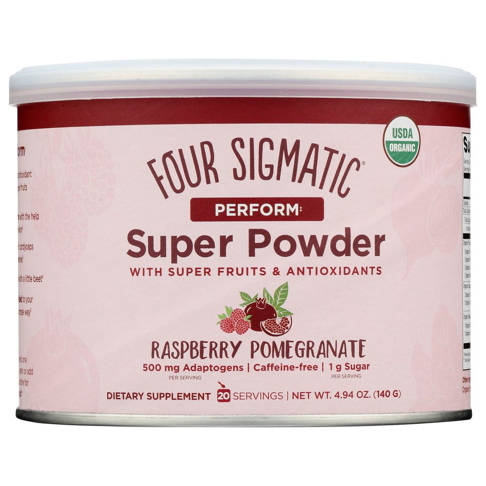 FOUR SIGMATIC: Perform Super Powder Raspberry Pomegranate, 4.94 oz - #tag1# - #tag2#