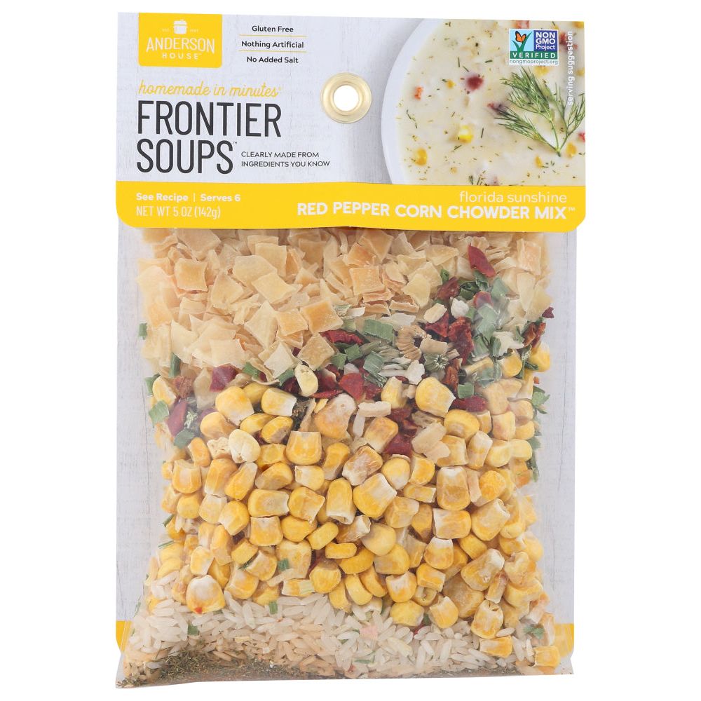 FRONTIER SOUPS: Homemade in Minutes Florida Sunshine Red Pepper Corn Chowder Mix, 5 oz - #tag1# - #tag2#