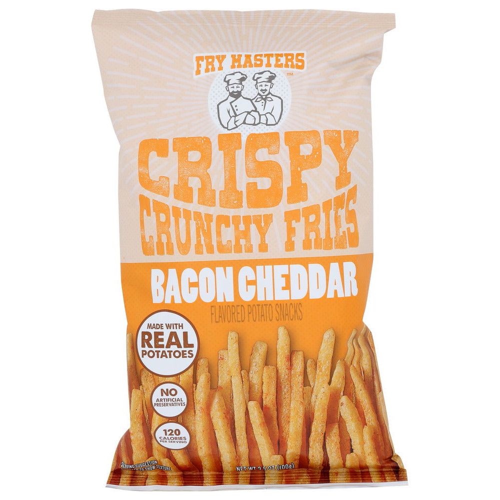 FRY MASTERS: Snack Fries Bacon Cheddr, 3.5 oz - #tag1# - #tag2#