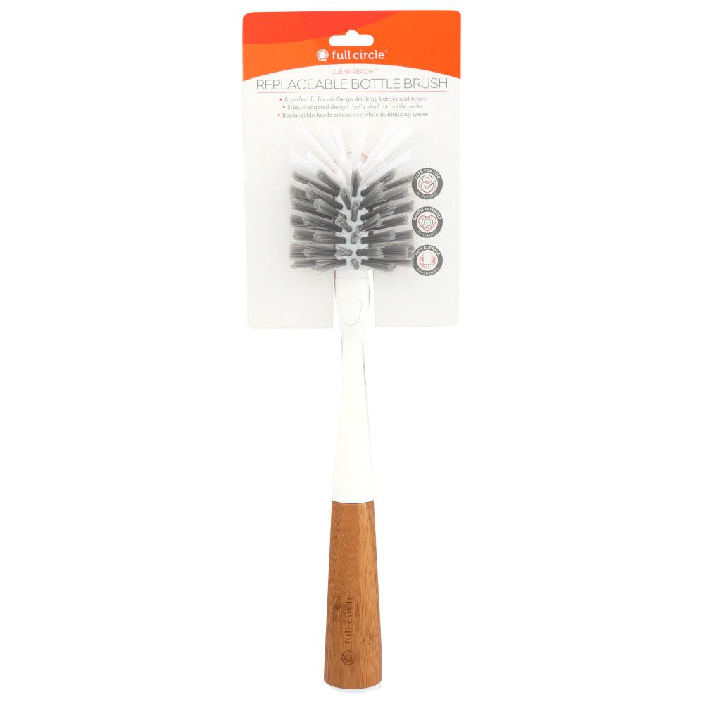 FULL CIRCLE HOME: Brush Bottle White, 1 ea - #tag1# - #tag2#