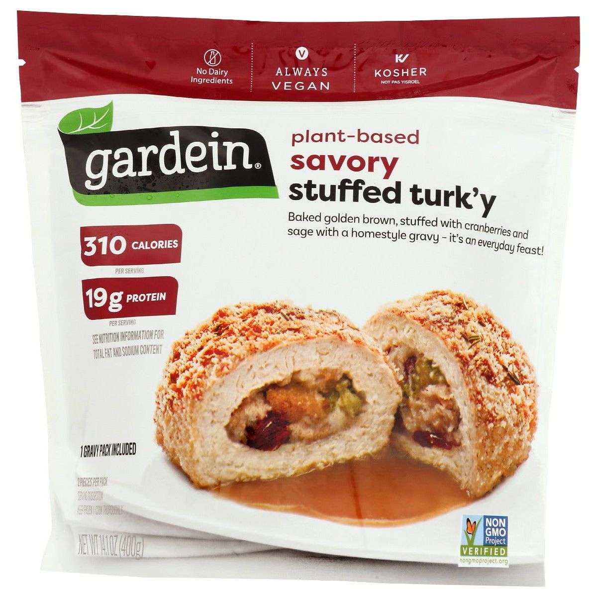 GARDEIN: Savory Stuffed Turk’y, 14.1 oz - #tag1# - #tag2#