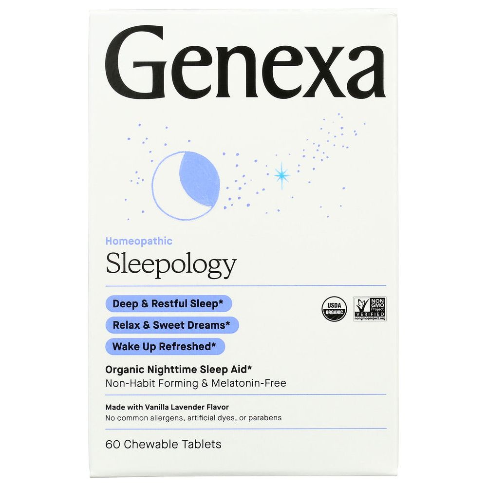 GENEXA: Sleepology Organic Nighttime Sleepaid, 60 tb - #tag1# - #tag2#