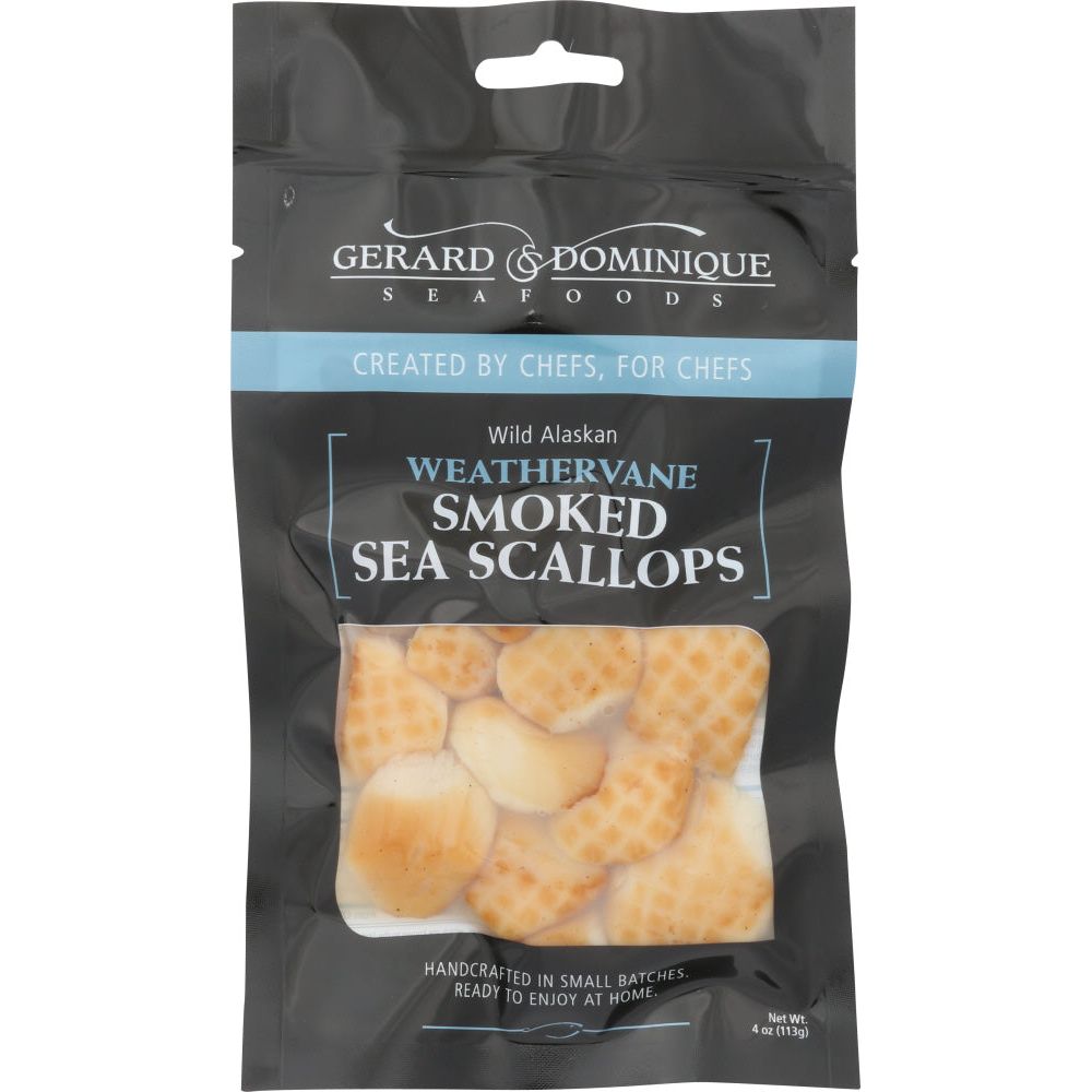 GERARD & DOMINIQUE: Smoked Sea Scallops, 4 oz - #tag1# - #tag2#