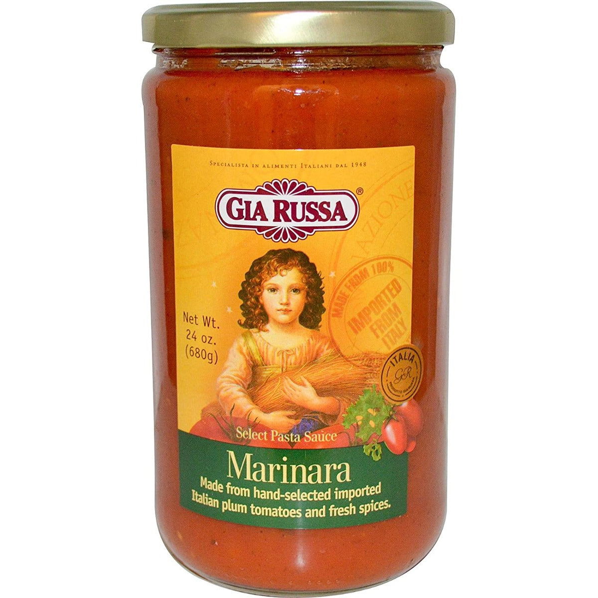 GIA RUSSA: Marinara Pasta Sauce, 24 oz - #tag1# - #tag2#