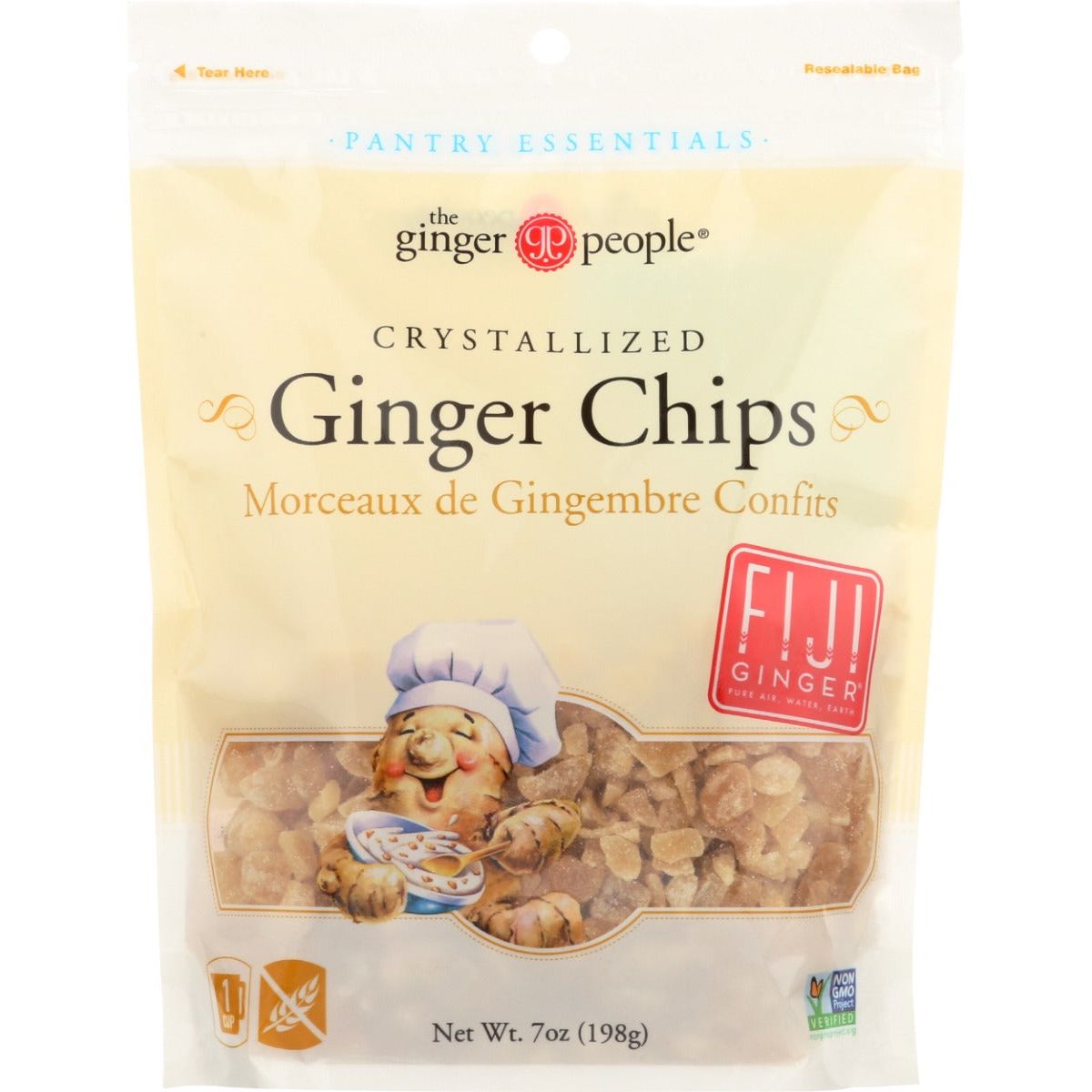 GINGER PEOPLE: Ginger Chips Crystallized, 7 oz - #tag1# - #tag2#