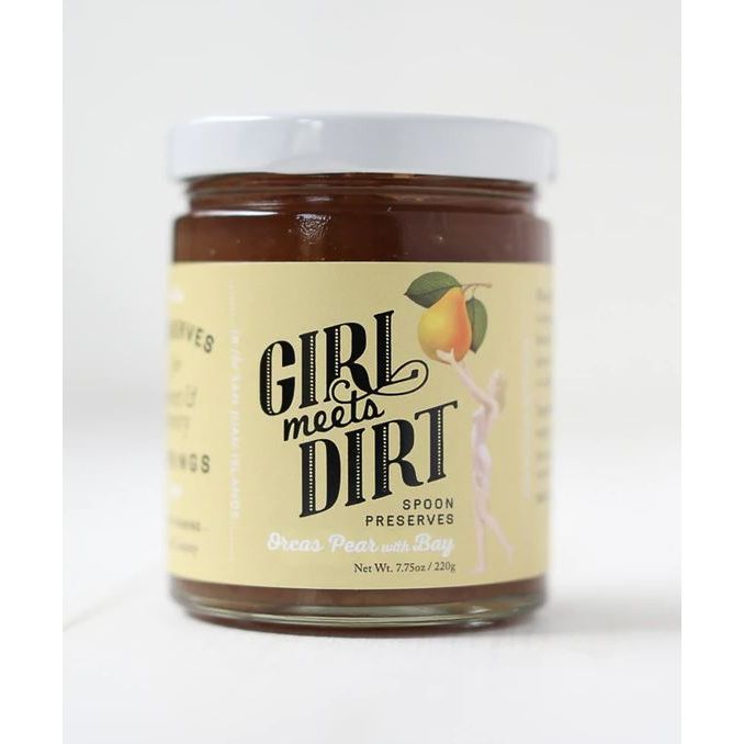GIRL MEETS DIRT: Orcas Pear With Bay Spoon Preserves, 7.75 oz - #tag1# - #tag2#