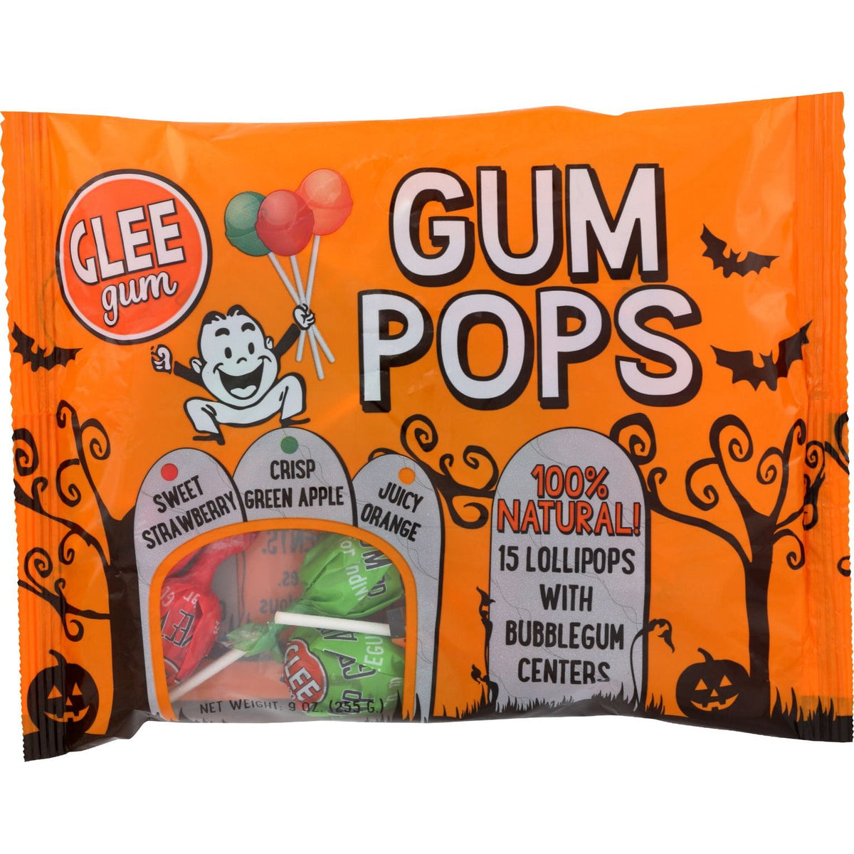 GLEE GUM: Halloween Glee Gum Pops, 15 pc - #tag1# - #tag2#