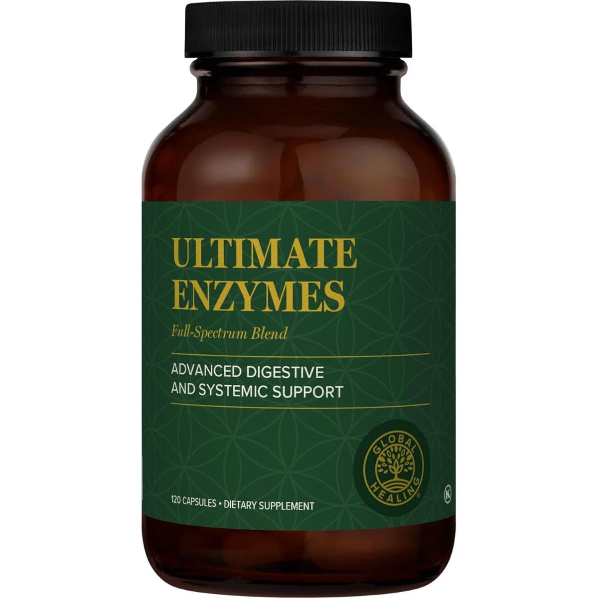 GLOBAL HEALING: Ultimate Enzymes, 120 cp - #tag1# - #tag2#