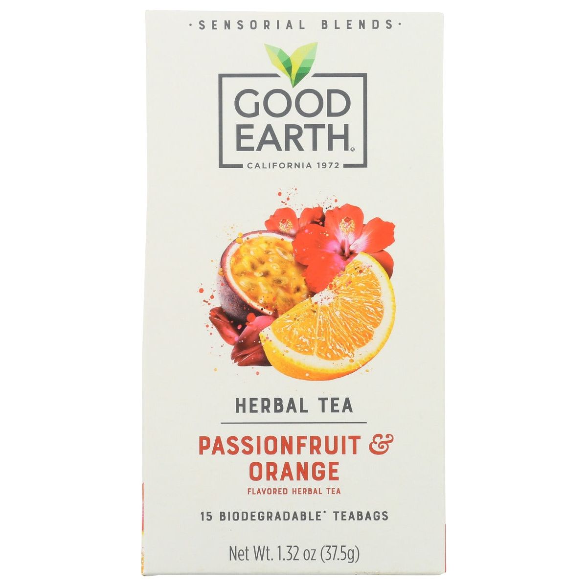 GOOD EARTH: Tea Passionfruit Orange, 15 bg - #tag1# - #tag2#