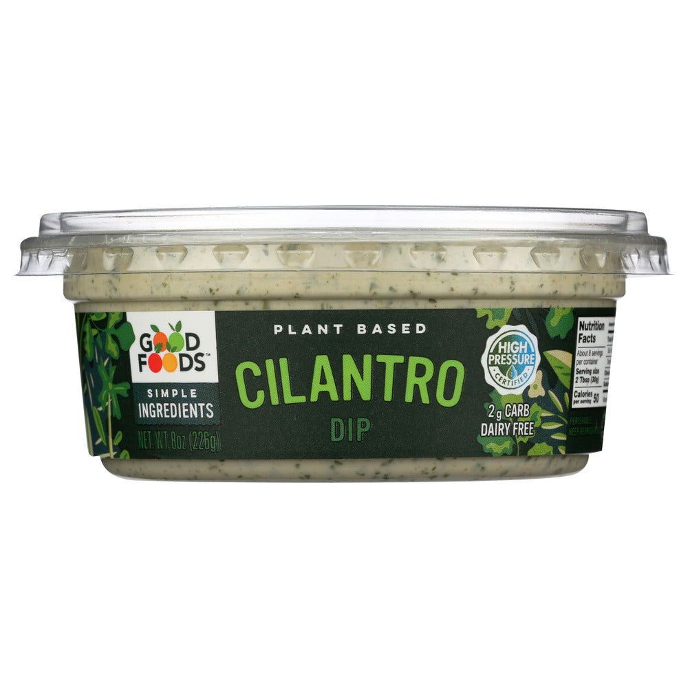 GOOD FOODS: Cilantro Dip, 8 oz - #tag1# - #tag2#