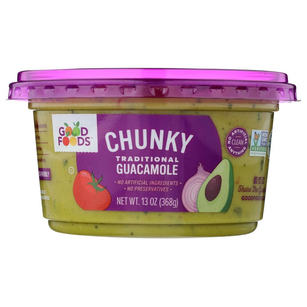 GOOD FOODS: Dip Guac Chunky, 13 oz - #tag1# - #tag2#