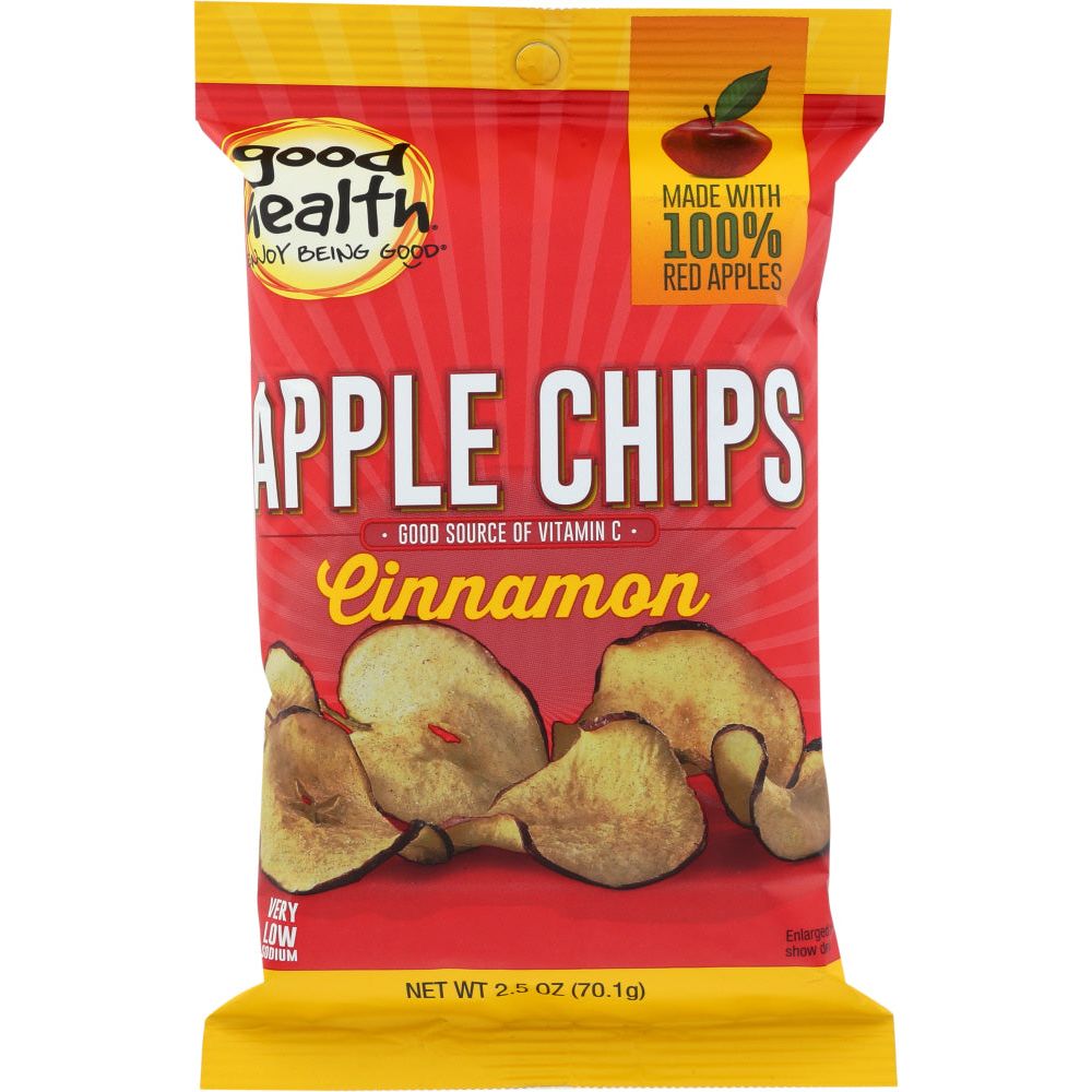 GOOD HEALTH: Crispy Cinnamon Apple Chips, 2.5 oz - #tag1# - #tag2#