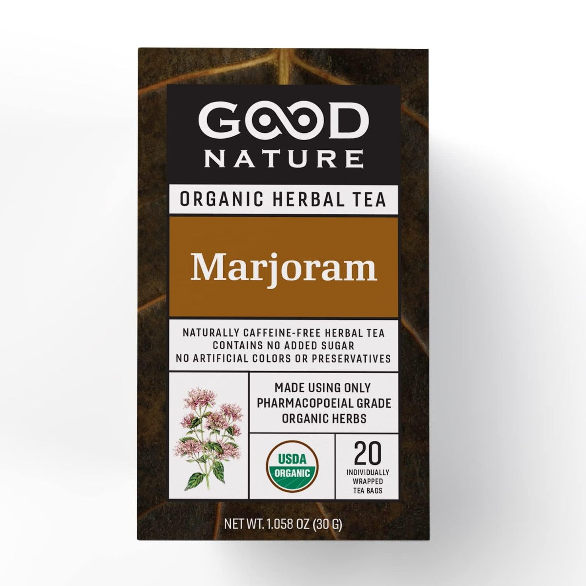 GOOD NATURE: Tea Marjoram, 1.058 OZ - #tag1# - #tag2#