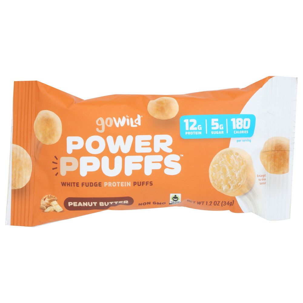 GO WILD: Power Ppuffs Peanut Butter, 1.5 oz - #tag1# - #tag2#