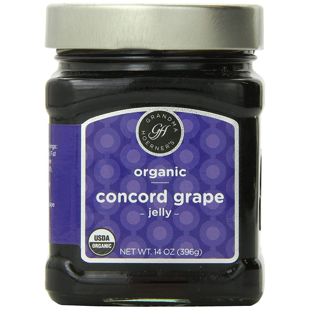 GRANDMA HOERNERS: Organic Concord Grape Jelly, 14 oz - #tag1# - #tag2#