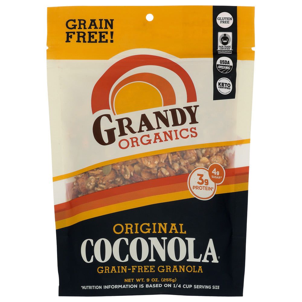 GRANDY OATS: Original Coconola Grain Free Granola, 9 oz - #tag1# - #tag2#