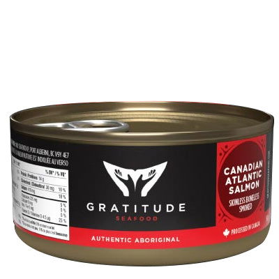 GRATITUDE SEAFOOD: Skinless Boneless Smoked Salmon, 5.3 oz - #tag1# - #tag2#
