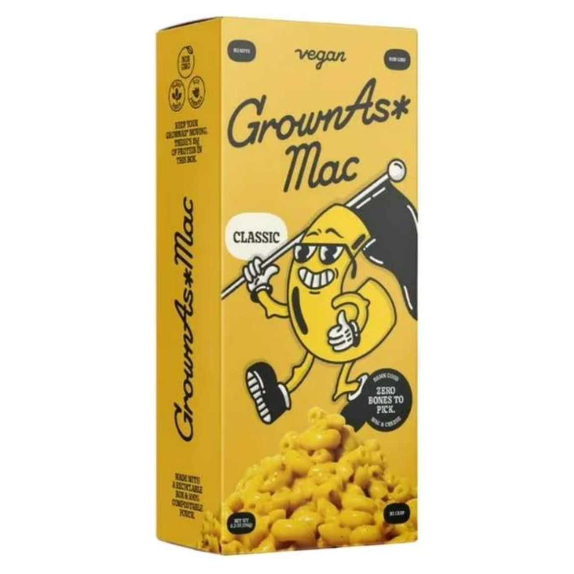 GROWNAS FOODS: Mac Cheese Grownas, 6.2 OZ - #tag1# - #tag2#