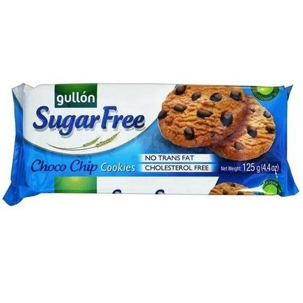 GULLON COOKIES: Choc Chip Cookies Sugar Free, 4.4 oz - #tag1# - #tag2#