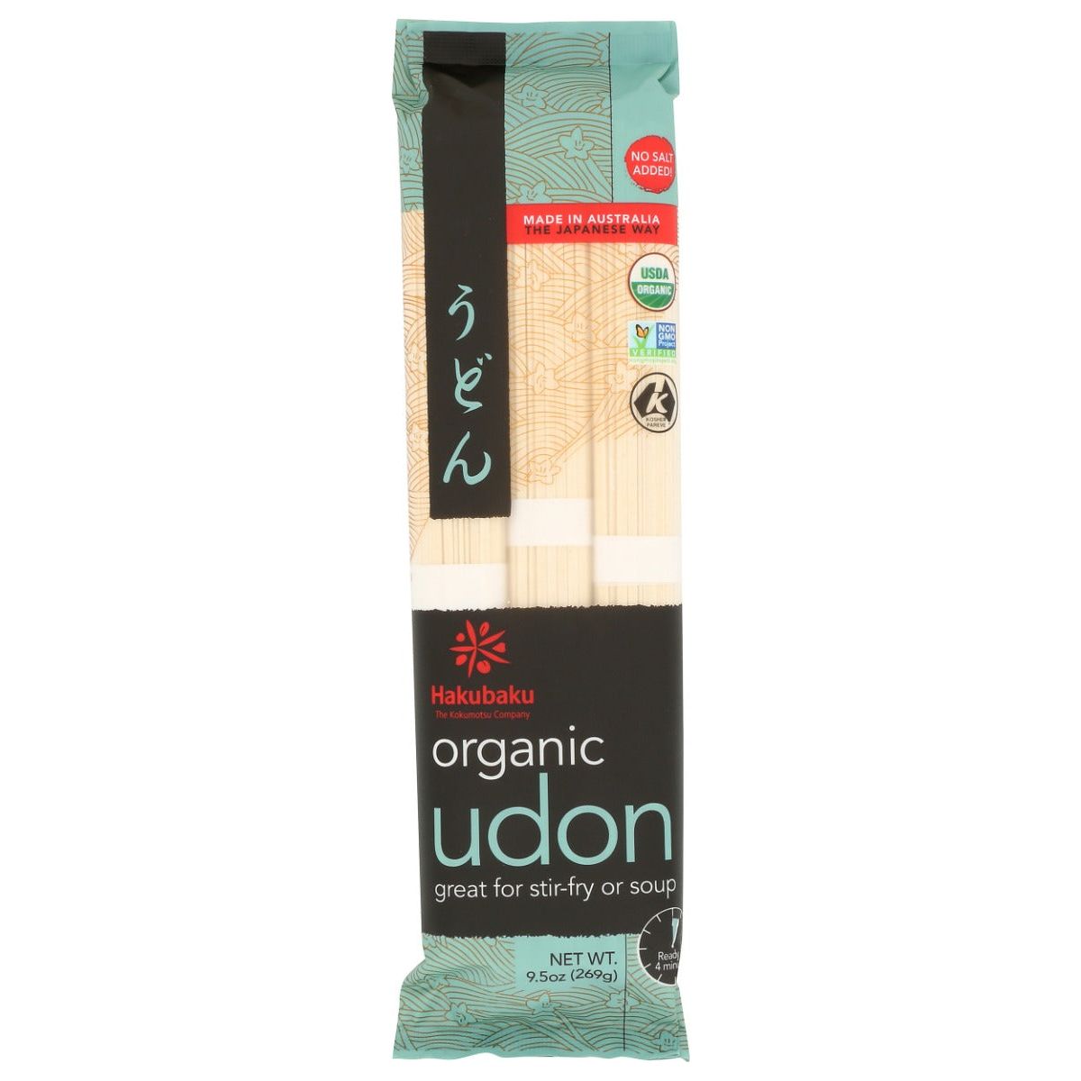 HAKUBAKU: Udon Noodles, 9.5 oz - #tag1# - #tag2#
