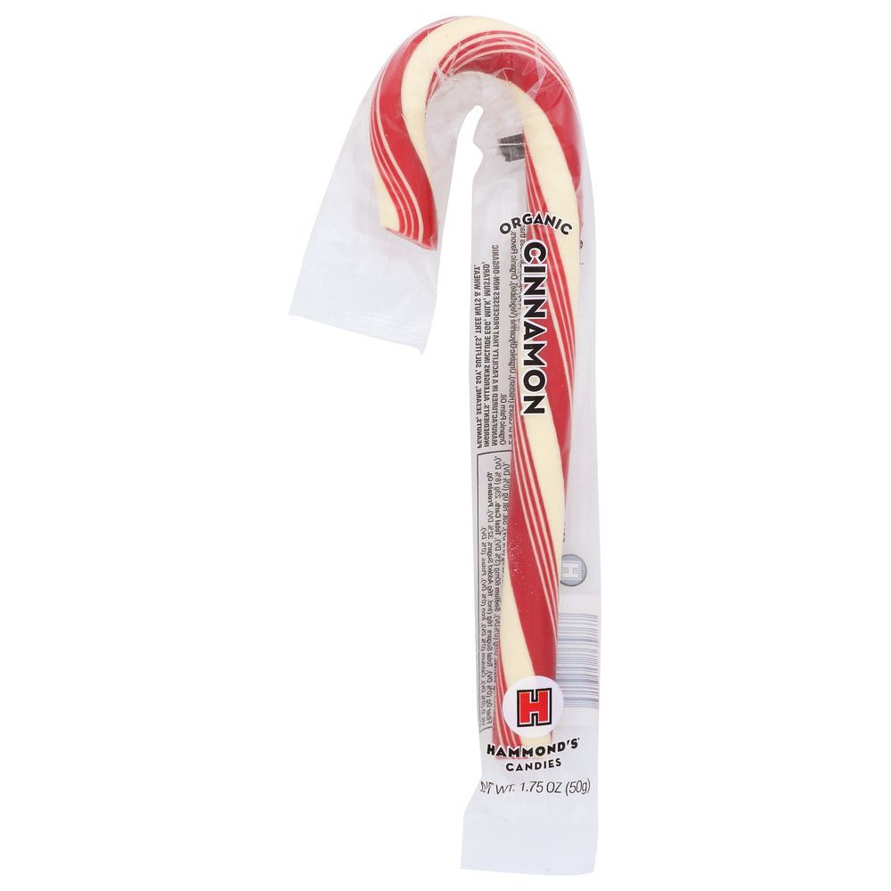 HAMMONDS: Organic Cinnamon Candy Cane, 1.75 oz - #tag1# - #tag2#