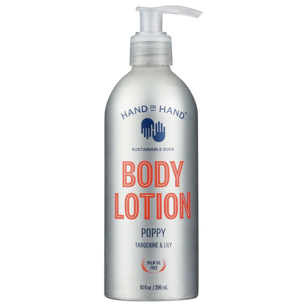 HAND IN HAND: Lotion Body Poppy, 10 oz - #tag1# - #tag2#