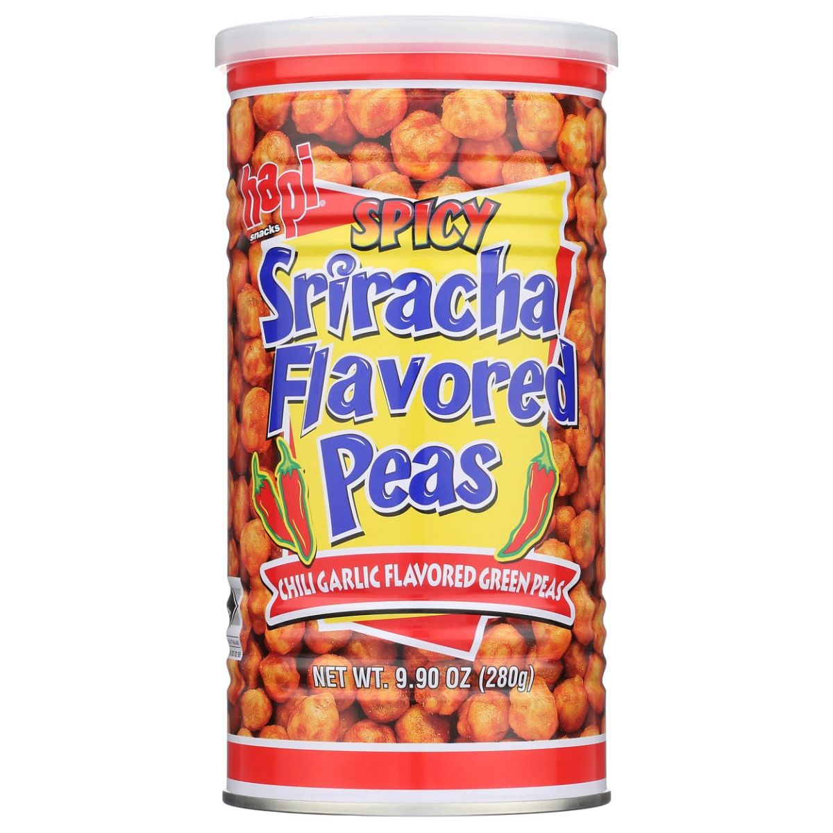 HAPI: Spicy Sriracha Peas Snack, 9.9 oz - #tag1# - #tag2#