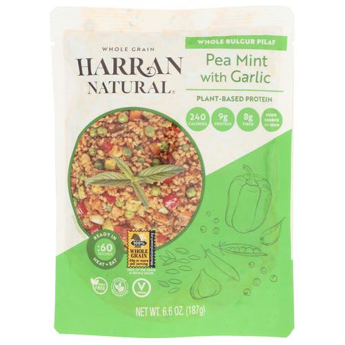 HARRAN NATURAL: Pilaf Blgr Pea Mnt Gar, 6.6 oz - #tag1# - #tag2#