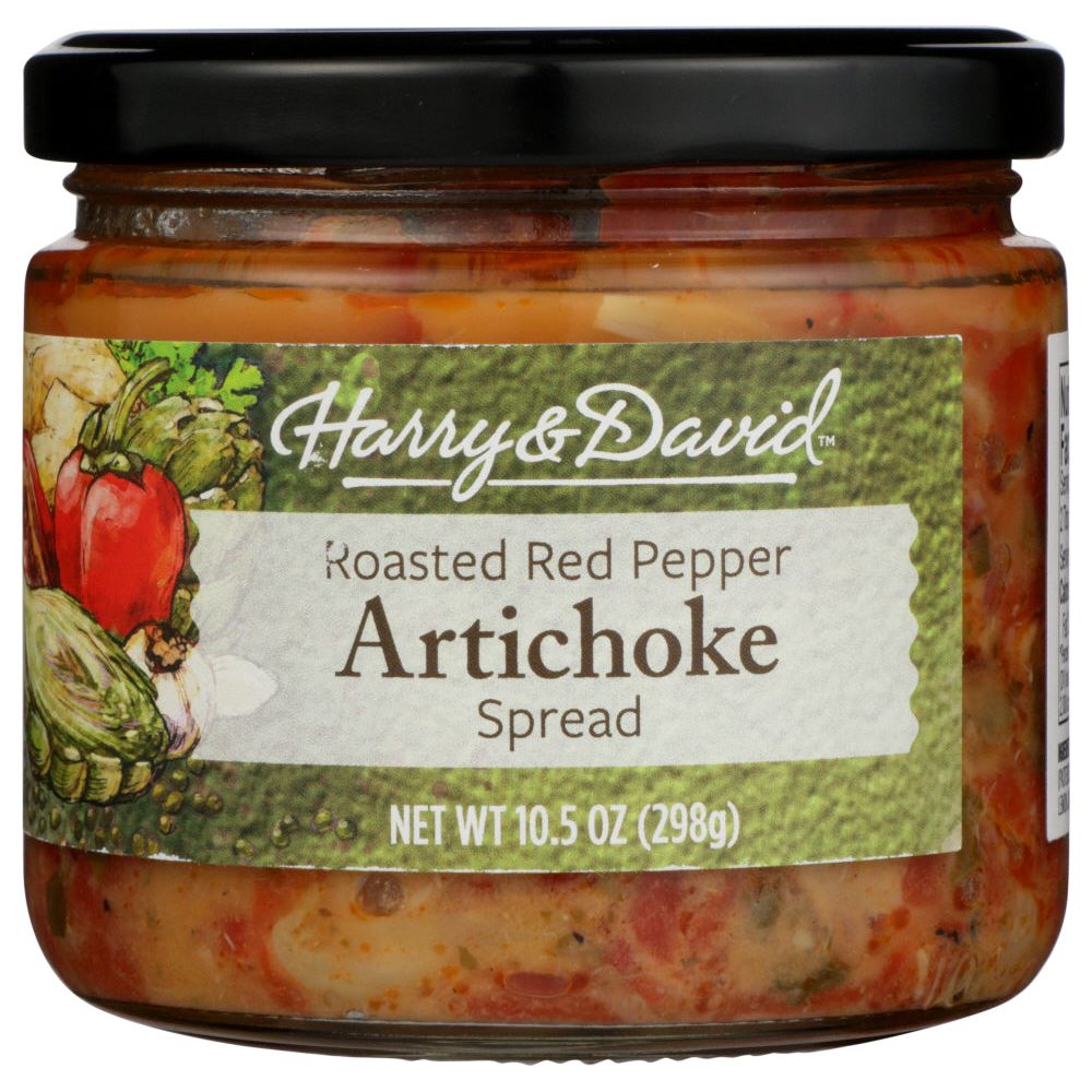 HARRY & DAVID: Roasted Red Pepper Artichoke Spread, 10.5 oz - #tag1# - #tag2#
