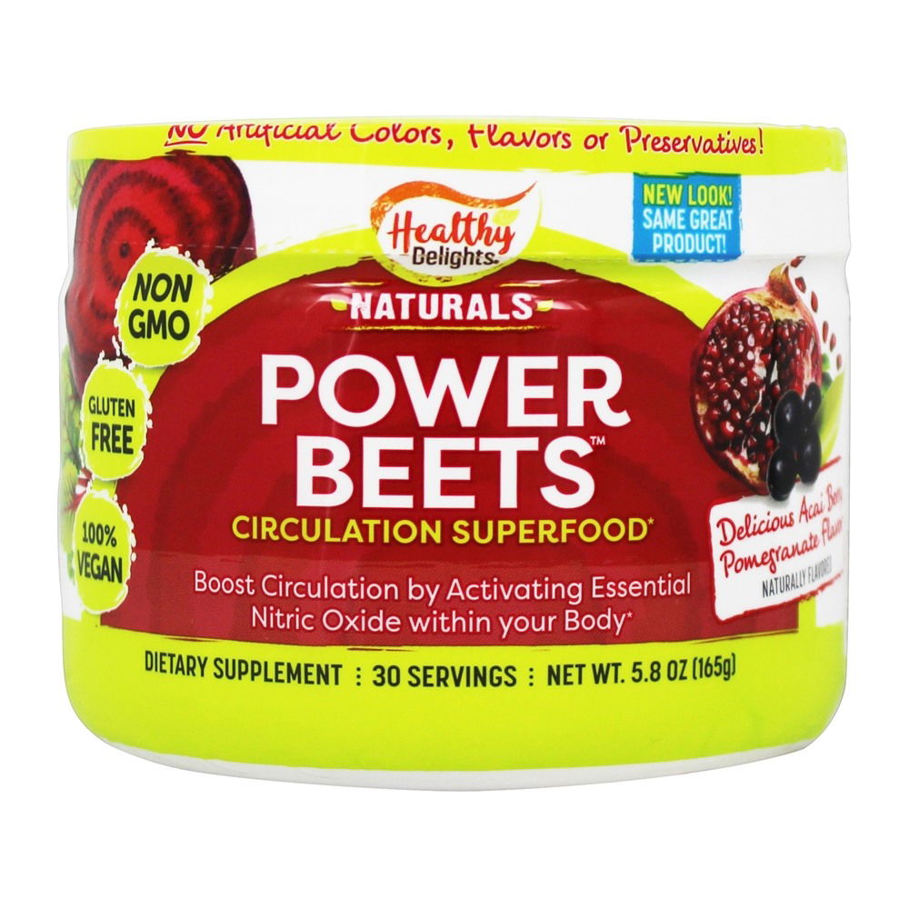 HEALTHY DELIGHTS: Power Beets Circulation Superfood Powder, 165 gm - #tag1# - #tag2#