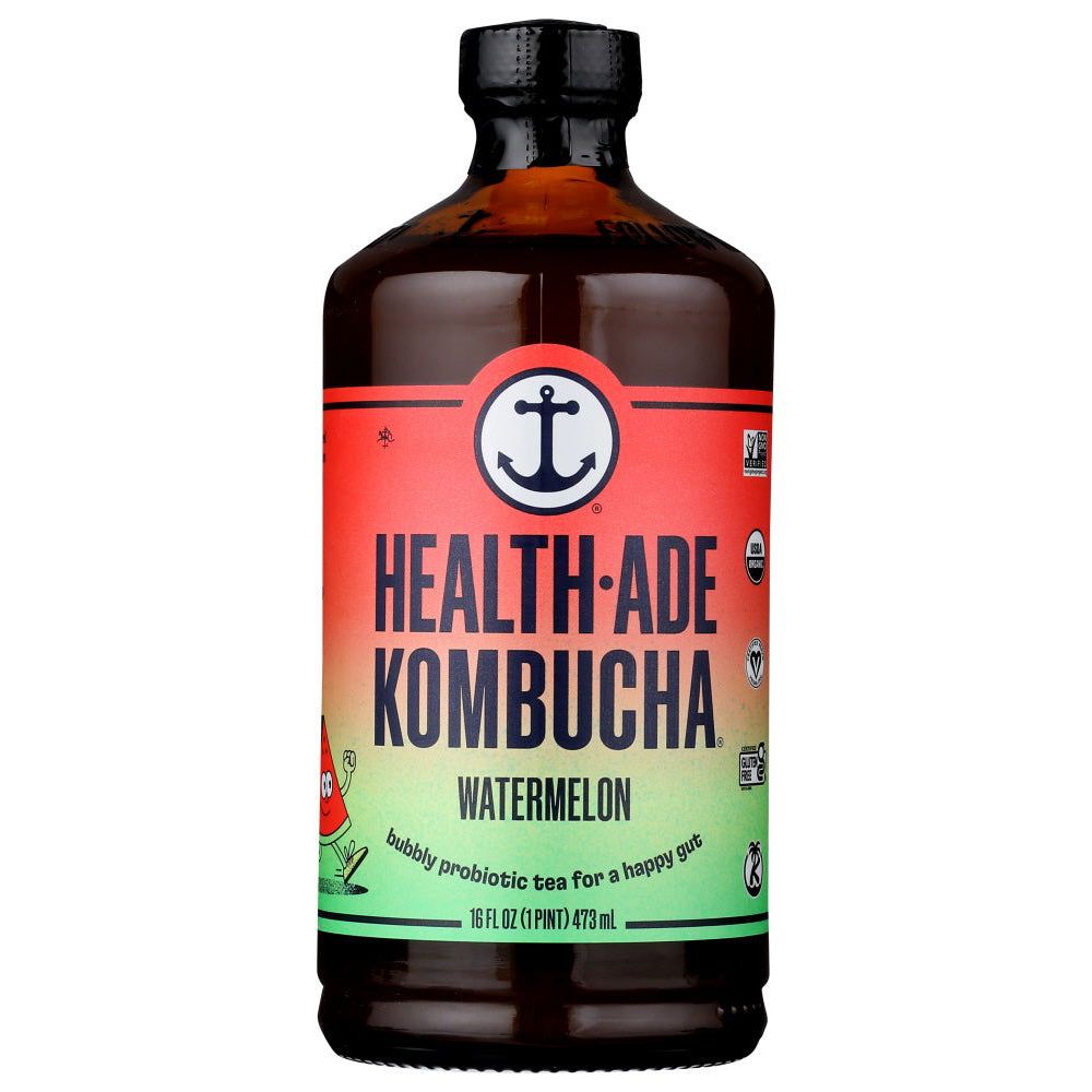 HEALTH ADE: Kombucha Watermelon, 16 fo - #tag1# - #tag2#