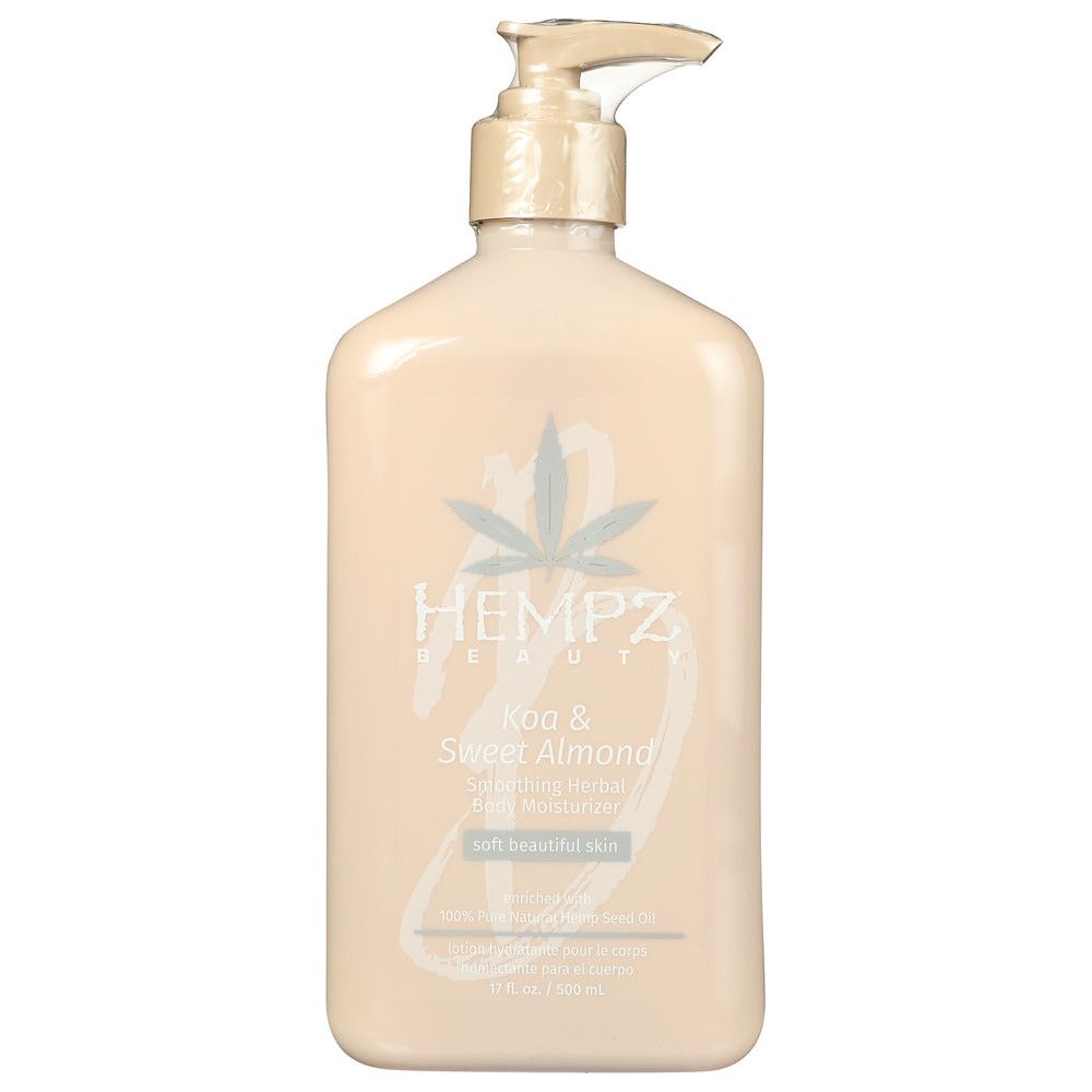 HEMPZ: Koa & Sweet Almond Smoothing Body Moisturizer, 17 oz - #tag1# - #tag2#