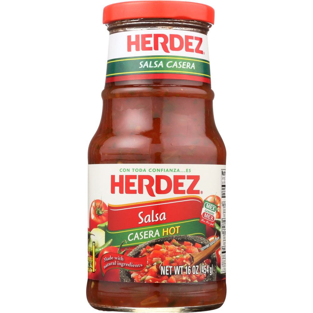HERDEZ: Salsa Casera Hot, 16 oz - #tag1# - #tag2#
