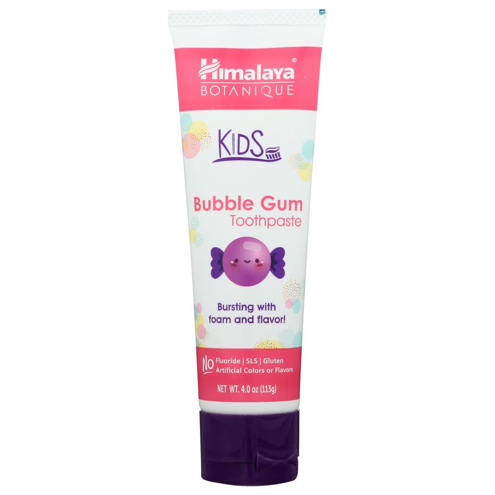 HIMALAYA HERBAL HEALTHCARE: Bubble Gum Kids Toothpaste, 4 oz - #tag1# - #tag2#