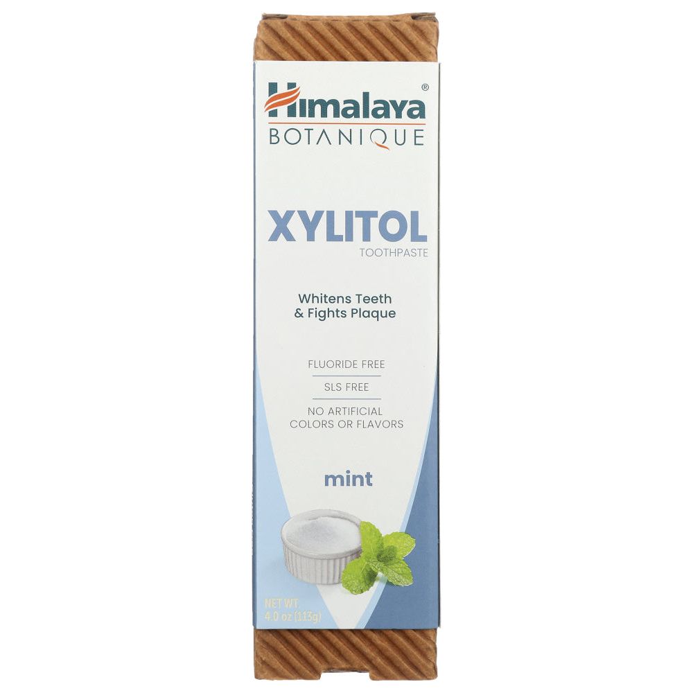 HIMALAYA HERBAL HEALTHCARE: Mint Xylitol Toothpaste, 4 oz - #tag1# - #tag2#