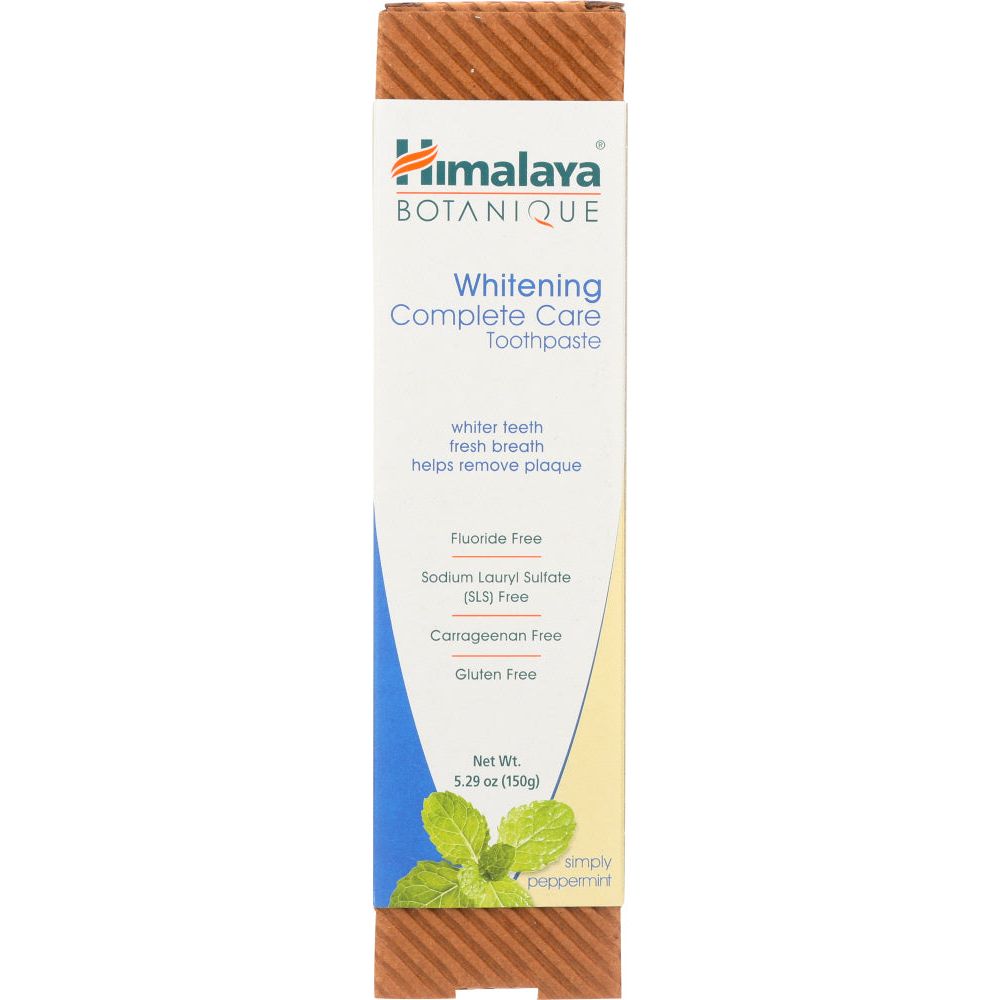 HIMALAYA HERBAL HEALTHCARE: Simply Peppermint Whitening Toothpaste, 150 gm - #tag1# - #tag2#