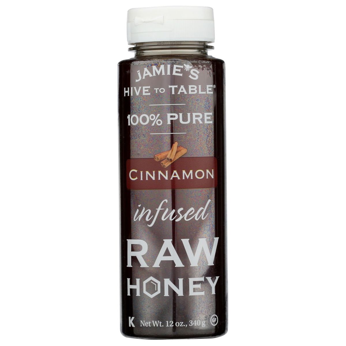 HIVE TO TABLE HONEY FARMS: Cinnamon Infused Raw Honey, 12 oz - #tag1# - #tag2#